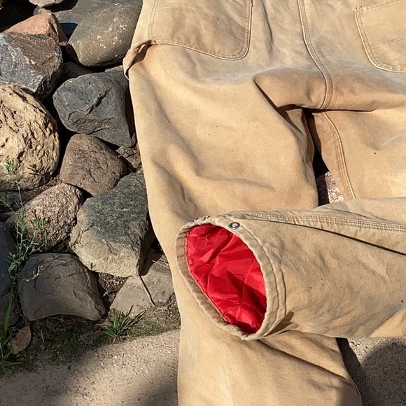βοΈVintage Carhartt Insulated Coveralls Very nice Preloved Pre-lived Condition - Picture 7 of 16